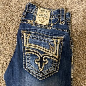 Rock revival men’s jeans